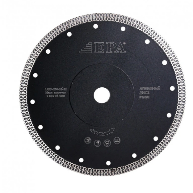 quruq kesish uchun olmosli chiqib ketish diski EPA 1ADP-230-22.2 (230mm)