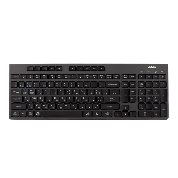 Симсиз клавиатура 2E KS280 WL/BT, EN/UK/RU 2E-KS280WBGR_AK