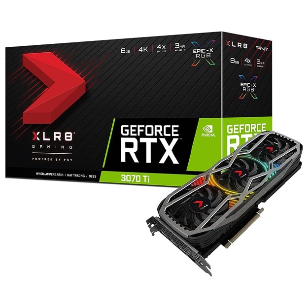Videokarta Pny Nvidia Geforce Rtx 3070 Ti 8 GB Xlr8 Gaming Revel Epic-X RGB From UAE