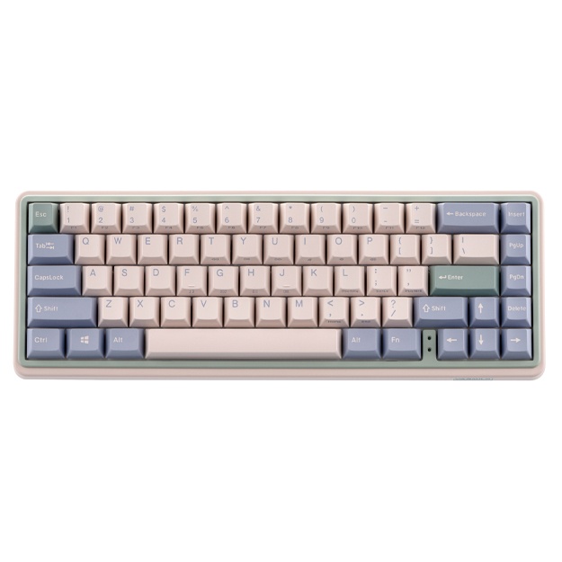 Механик клавиатура Varmilo Minilo VXT67 Eucalyptus 67Key, Gateron G Pro 2.0 Brown, BT/WL/USB-A A42A046E3A5A01A039