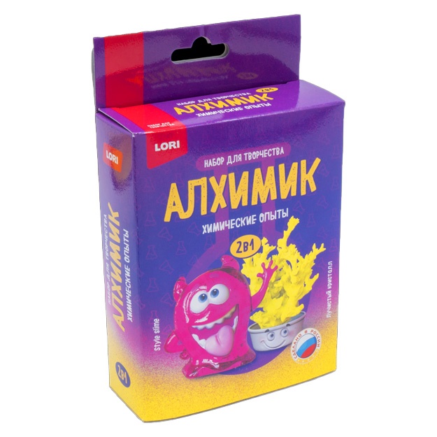 Kimyoviy tajribalar 2da1 "Style slime va Yorqin kristall" Lori Op-069