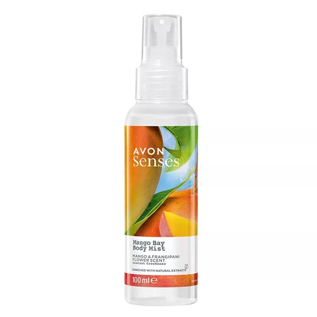 Tana loson-spreyi Avon Senses Tropicheskoe puteshestvie 100ml