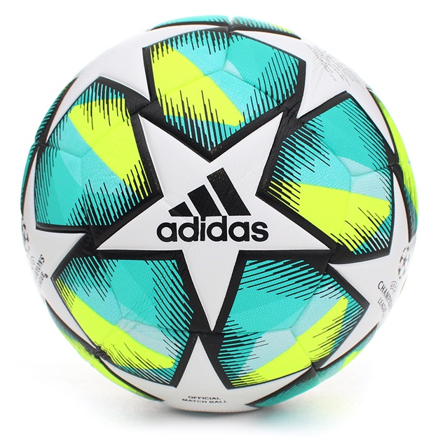 Футбольный мяч Adidas Champions League 1 зелёный / белый