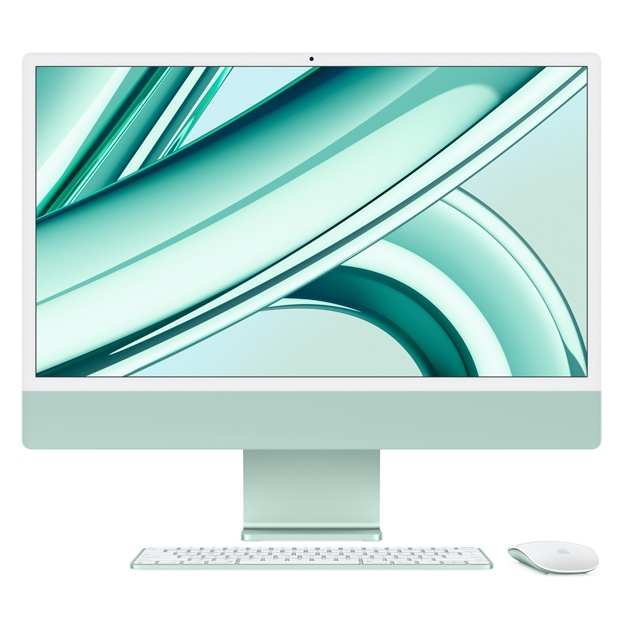 Monoblok Apple iMac M3 8-core CPU 10-core GPU 24 GB 2 TB SSD Magic Keyboard with Touch ID and Numeric Keypad - US English from UAE