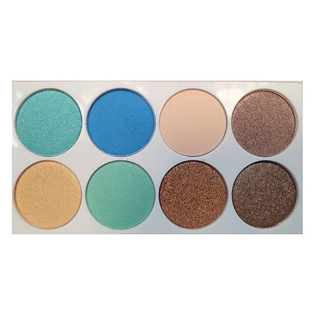 Ko‘z bo‘yog‘i palitrasi Ingrid Bali Blue Lagoon 8 rang