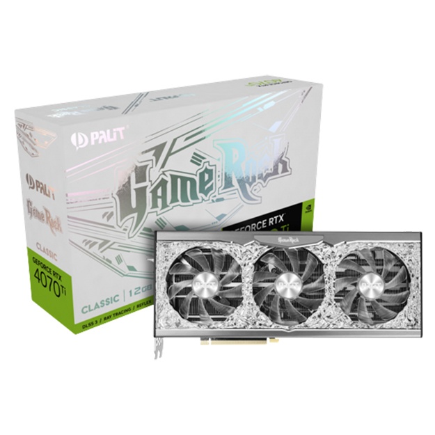 Videokarta Palit 12GB GeForce RTX4070Ti GameRock GDDR6X 192bit 3-DP HDMI