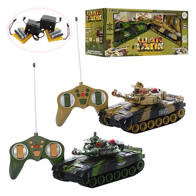 Radio boshqaruvida tank jangi War Tank
