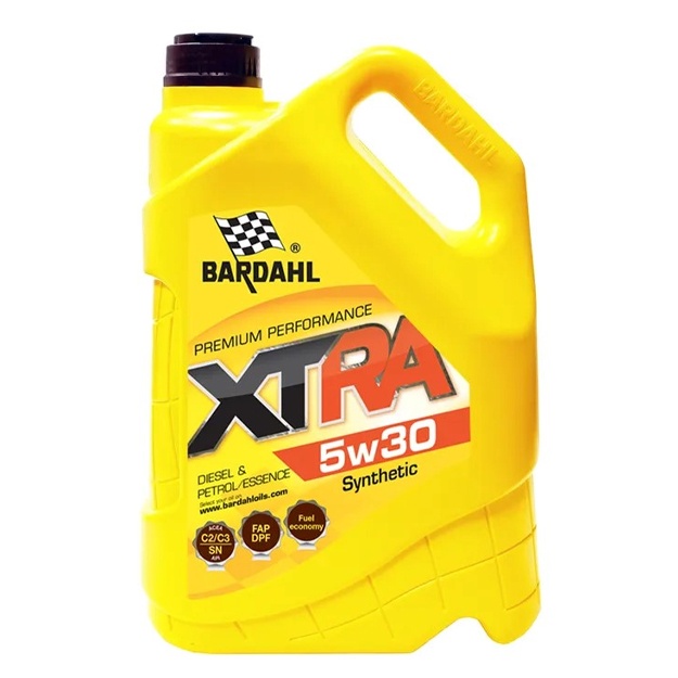 Sintetik motor moyi Bardahl XTRA 5W30 5L