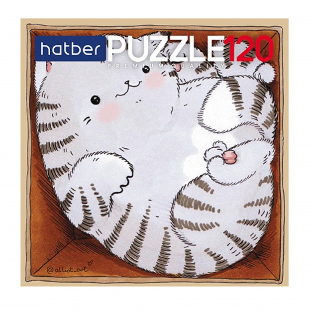 Puzzles Hatber Mushukning sarguzashtlari 120 element 150*150 mm 120PZ5_23697