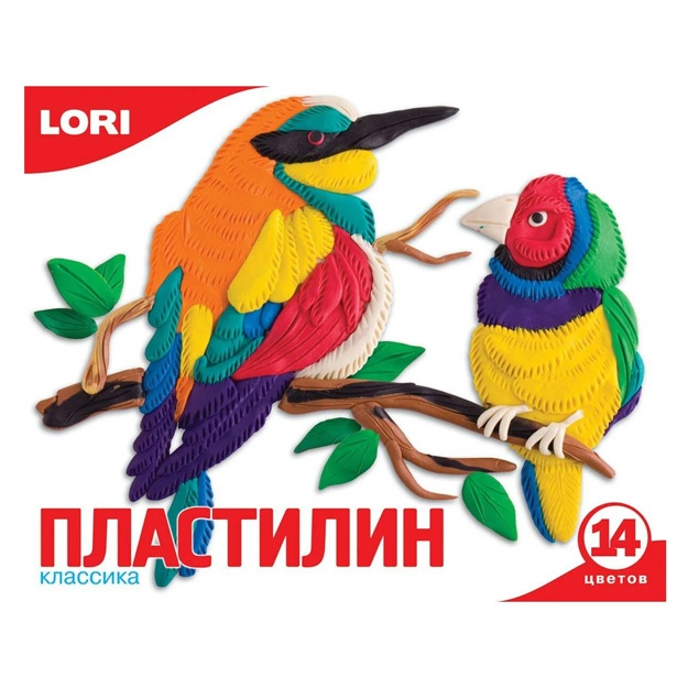 Klassik plastilin Lori Pl-011 14rang