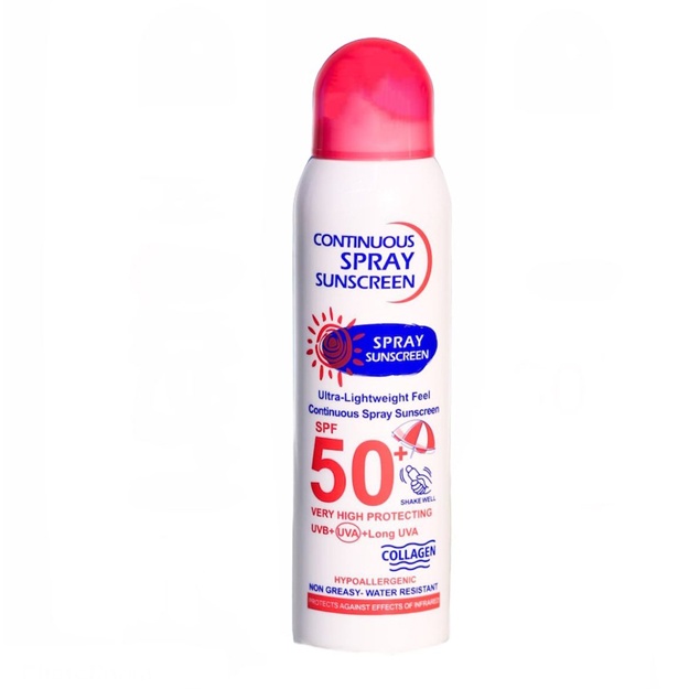 Quyoshdan himoya qiluvchi sprey Wokali SPF 50+ 230 ml