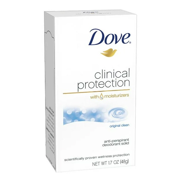 Dezodorant-antiperspirant Dove Clinical Protection, Original Clean, 1,7