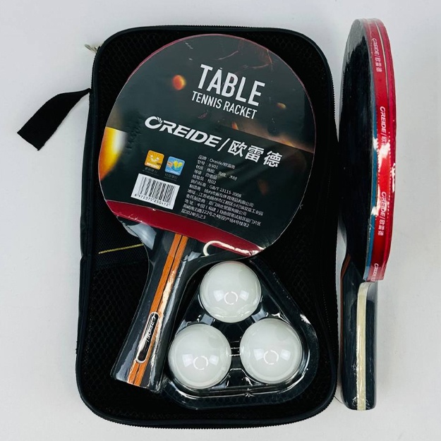 Stol tennisi uchun raketa va sharlar Powergym