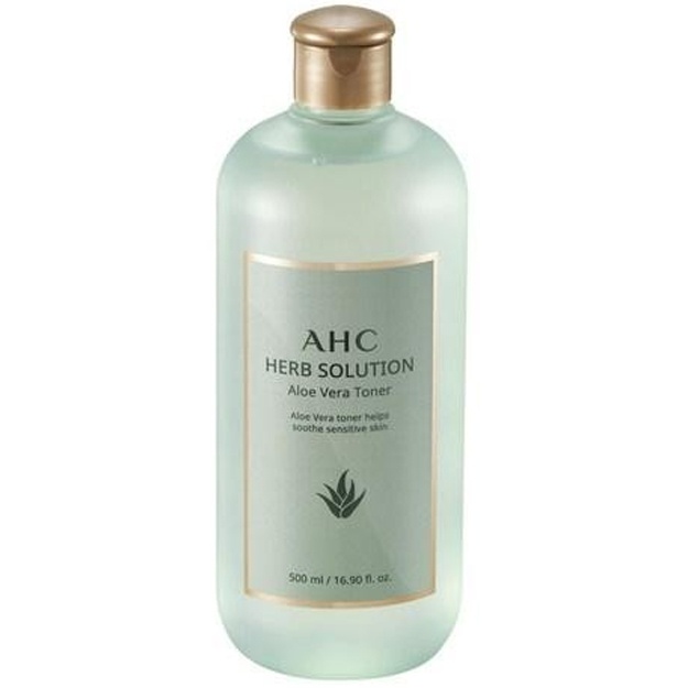 Aloe vera ekstrakti bilan tonik AHC Herb Solution Aloe Vera Toner 500ml