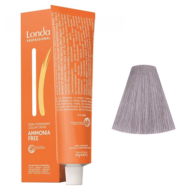 Krem bo‘yoq intensiv tonlama Ammonia-Free 9/86 prizmatik po‘lat kulrang 60ml