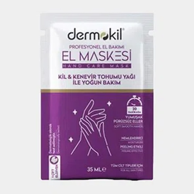 Kenevir urug‘i yog‘i bilan Dermokil qo‘l niqobi, 35 ml