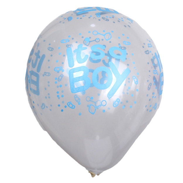 Шар It's a Girl It's a Boy 5 шт 30см Синий