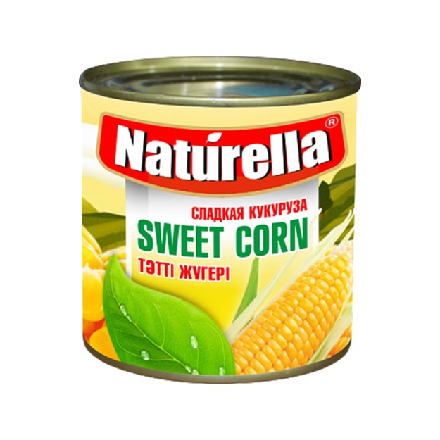 Консервированная кукуруза сахарная Naturella 425мл
