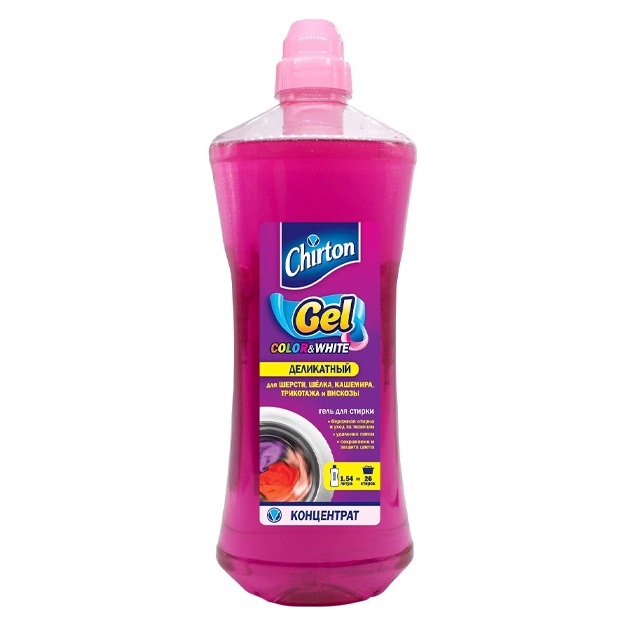 Kir yuvish uchun gel kontsentrati Chirton nozik matolar uchun 1540ml