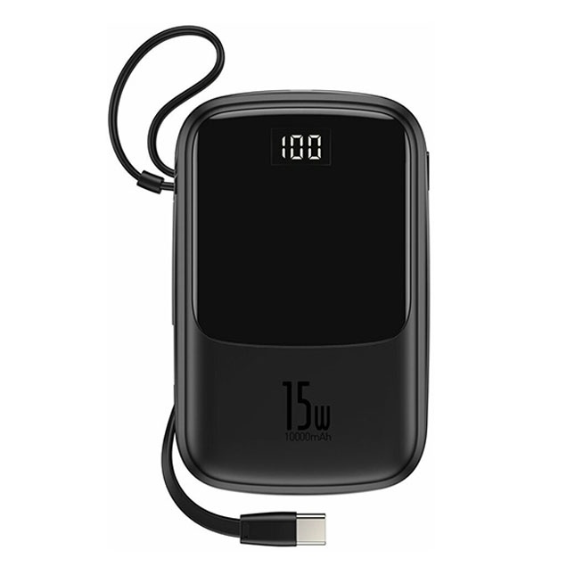 Внешний аккумулятор Baseus PPQD-A02 10000 mAh Черный