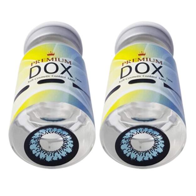 Rangli kontakt linzalari Premium Dox K2013 BLUE -1.0