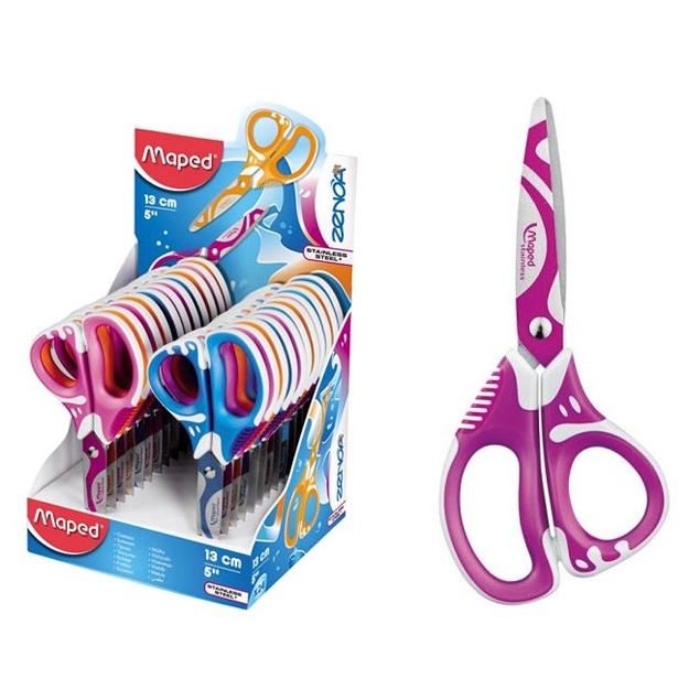 Ножницы "Maped"(13см,zenoa Fit) 670112