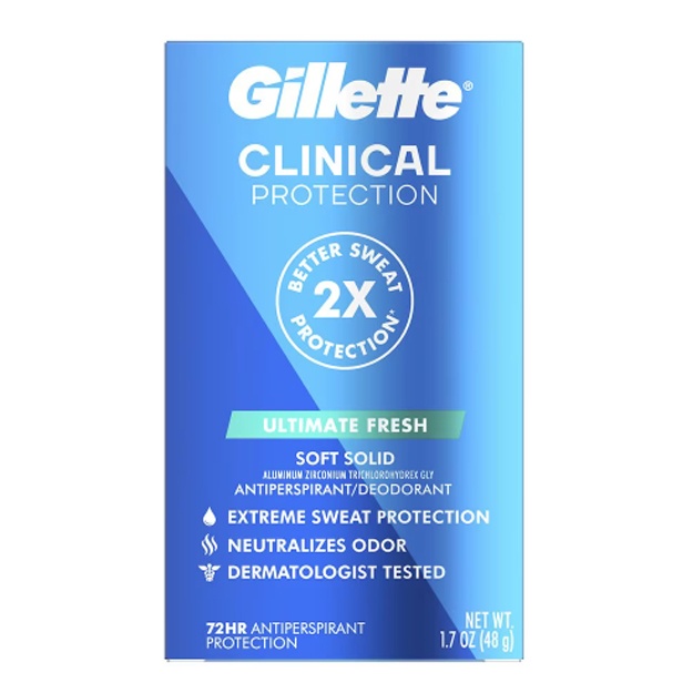Ultimate Fresh yumshoq qattiq antiperspirant va dezodorant