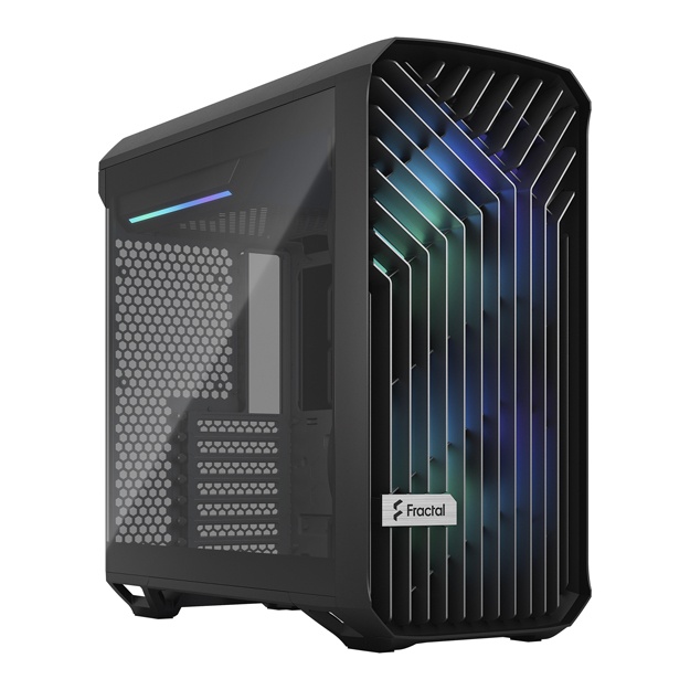 Компьютерный корпус Fractal Design Torrent Compact - Black RGB TG Light Tint
