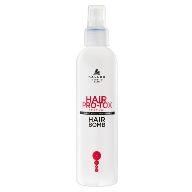 Suyuq soch konditsioneri Kallos Cosmetics Hair Pro-Tox Hair Bomb 200ml