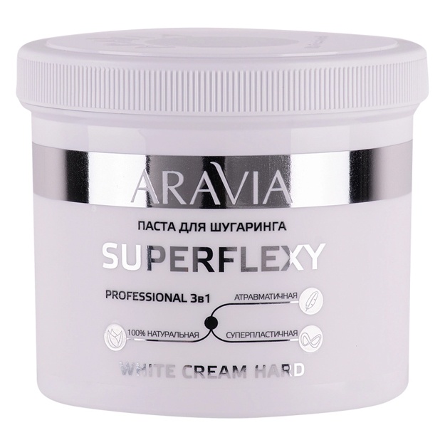 Паста для шугаринга Superflexy White Cream Aravia Professional 750г