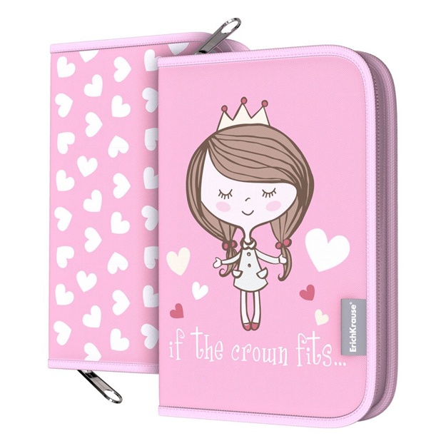 Qalam qutisi ErichKrause 135x205x30mm Pastel Princess (57542)