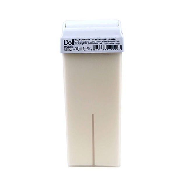 Depilatsiya uchun rolikli mum Doll Banana 100ml