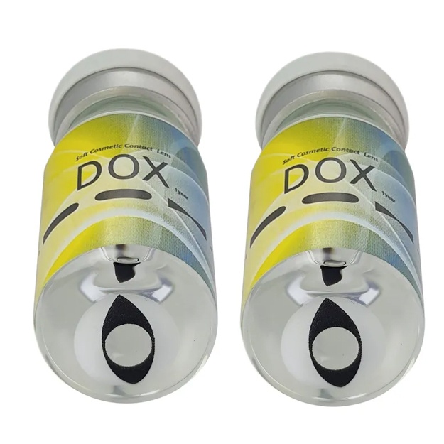 Rangli kontakt linzalari Premium Dox Crazy 50 WHITECAT 0.00