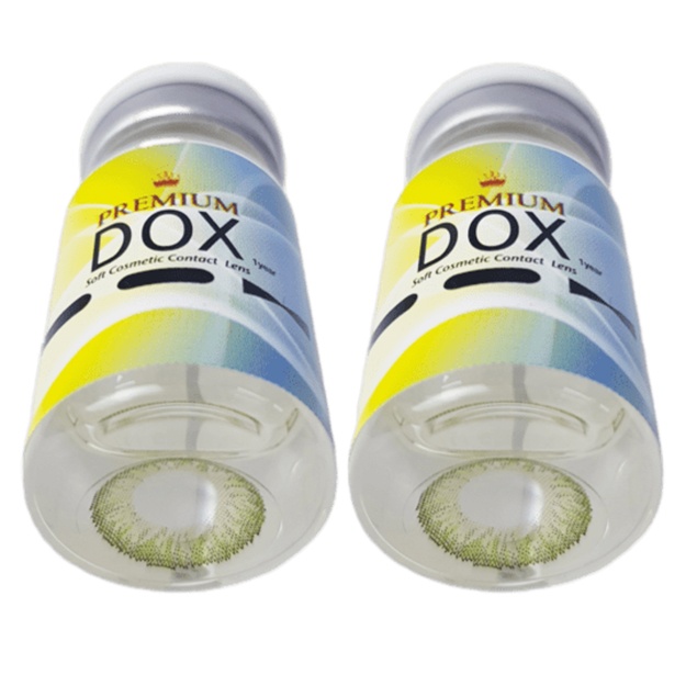 Rangli kontakt linzalari Premium Dox NC308 GREEN -1.5