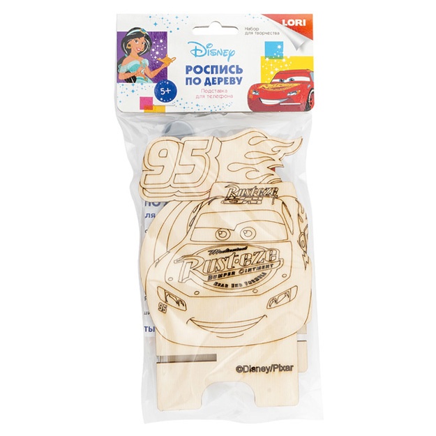 Yog‘ochga rasm chizish Disney. Telefon stend "Chaqmoq MakKuin" Lori Fnpd-004