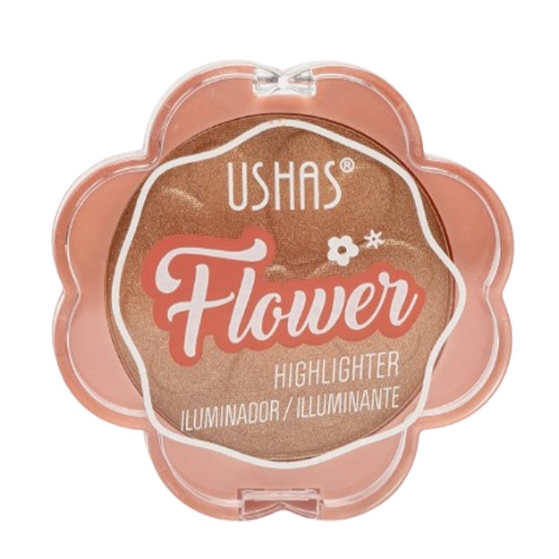 Сухой хайлайтер для макияжа лица Ushas Flower