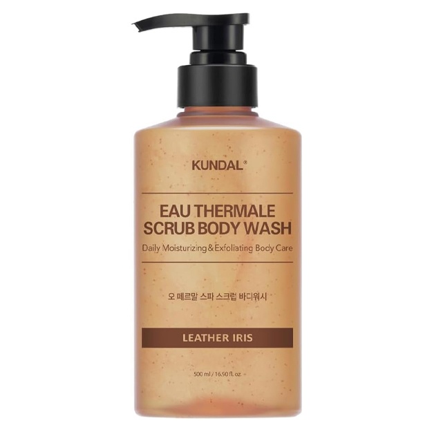 Dush uchun skrab Eau Thermale Spa Scrub Body Wash Leather Iris (500 ml)