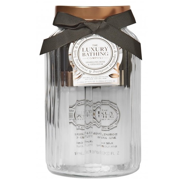 Sovg‘a to‘plami The Luxury Bathing Company Sparkling Rose & Geranium