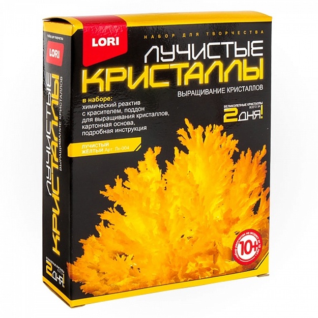 Лучистые кристаллы "Желтый кристалл" Лк-004