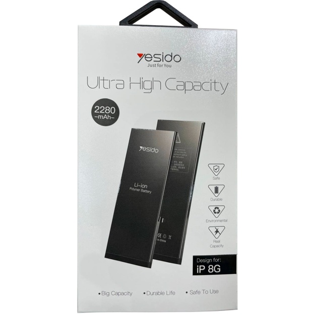 Yesido dan telefon batareyasi Ip 8G