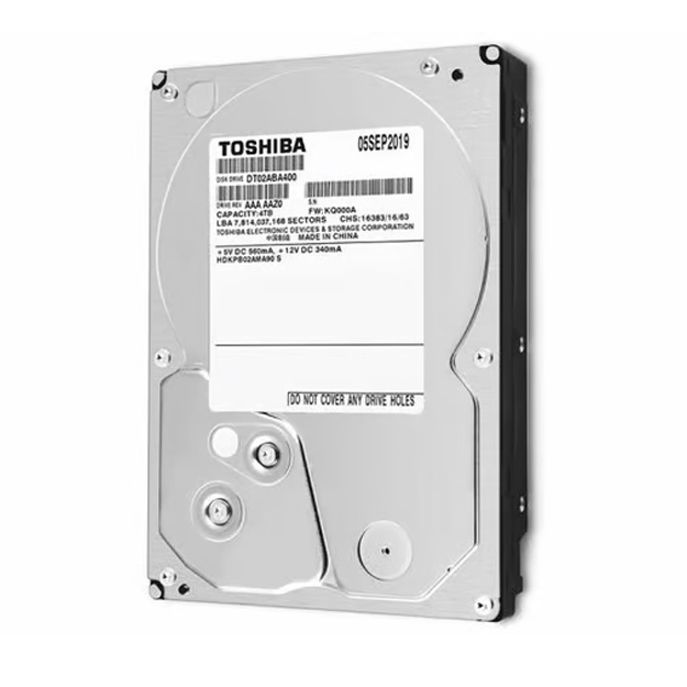 Qattiq disk Toshiba DT02ABA400 4TB HDD 5400Rpm 128MB buffer Original OEM