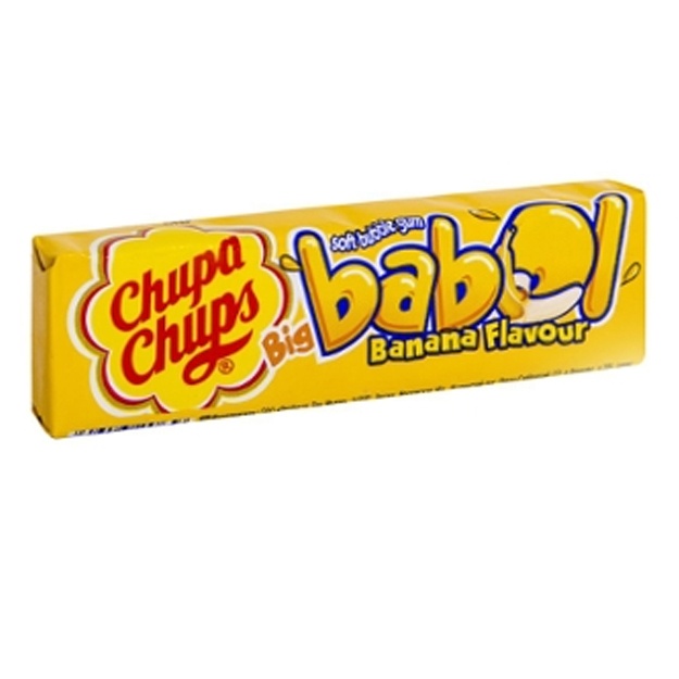 Жевательная резинка Bigbabol 21г банановый вкус