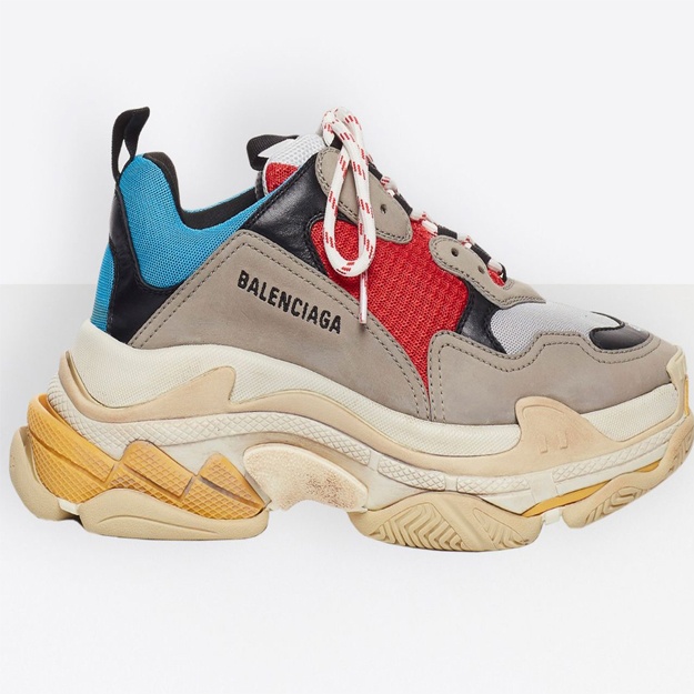 Erkaklar Krossovkalari Balenciaga Triple s (Lyuks) ART 2223 37 Raznotsvetniy