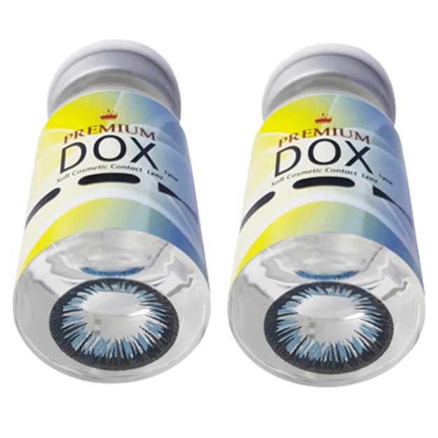 Rangli kontakt linzalari Premium Dox JS13 GRAY -3.5