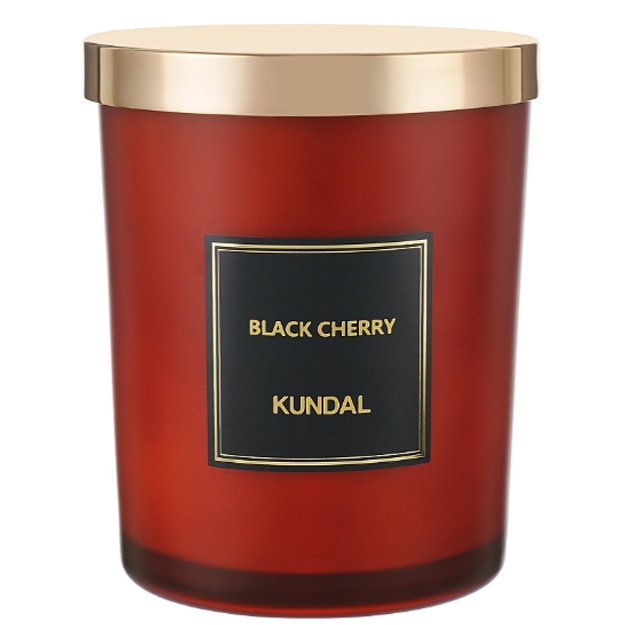 Soya aromali sham Kundal Perfume Natural Soy Candle Black Cherry 500 g