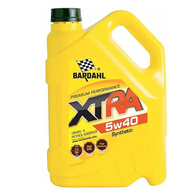 Sintetik motor moyi Bardahl XTRA 5W40 5L