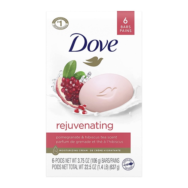 Yumshoq silliq teri uchun sovun Dove Beauty Bar