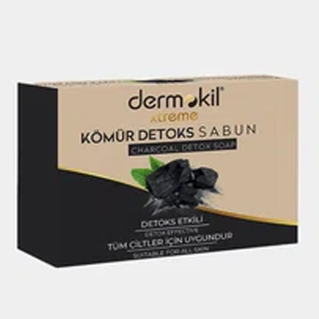 Dermokil sovuni faollashtirilgan uglerodli, 100 g
