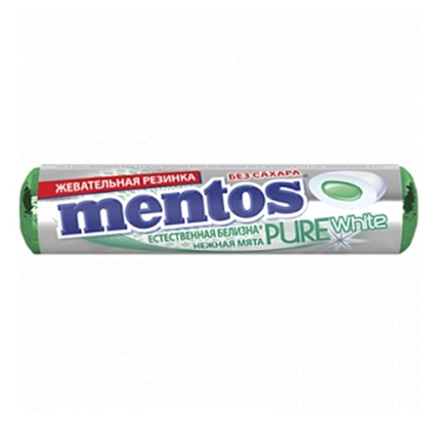 Жевательная резинка Mentos 15,5г Нежная Мята