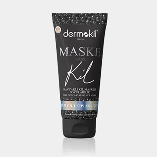 Dermokil qora peeling niqobi, 75 ml